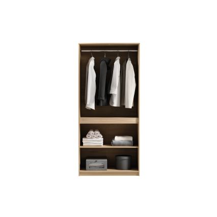 Armoire MIYABI 90x198x52 cm chêne Cremona