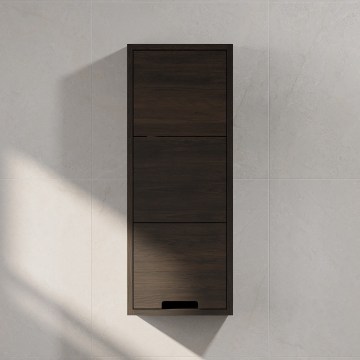 Armoire murale de salle de bains GRIBSKOV 90 cm, marron/chêne