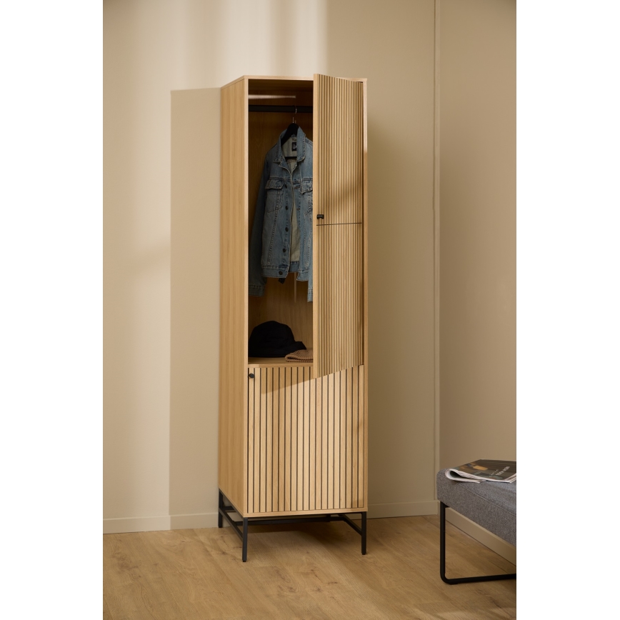 Armoire OLIVIA 51x200 cm chêne
