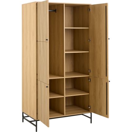 Armoire OLIVIA 99 x 200 cm chêne