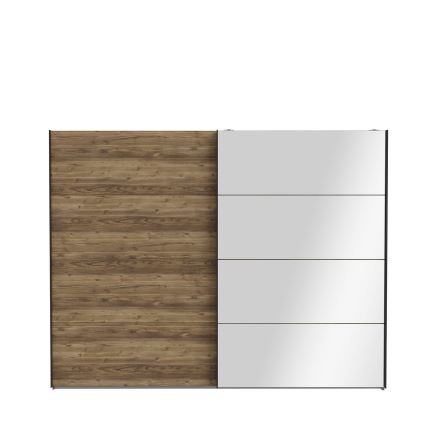 Armoire OREN avec miroir, 270 x 210 cm, chêne artisan