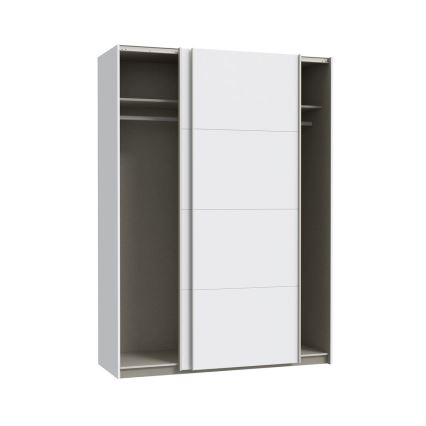 Armoire-penderie KARO 150 x 210 cm blanche