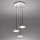Artemide 0353030A - Suspension filaire à intensité variable ORSA CLUSTER LED/22W/230V 3000K