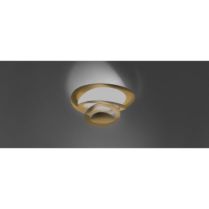 Artemide 1253120A - Plafonnier à intensité variable PIRCE LED/44W/230V 3000K doré