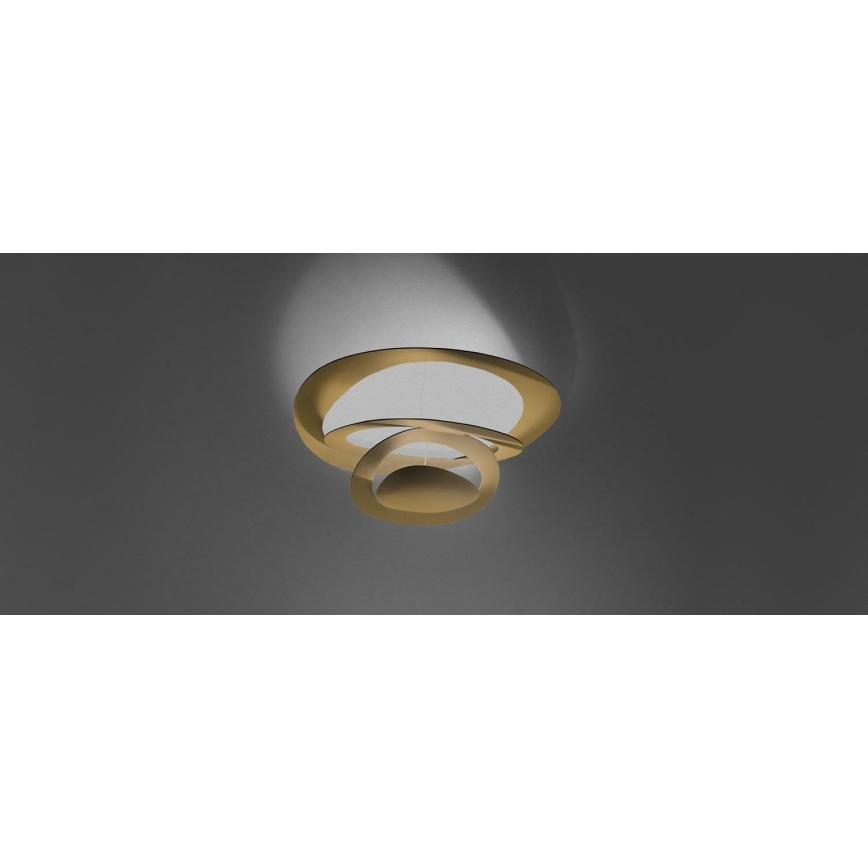 Artemide 1253120A - Plafonnier à intensité variable PIRCE LED/44W/230V 3000K doré