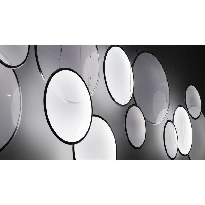 Artemide 1993330APP - Suspension filaire RGBW à intensité variable DISCOVERY LED/59W/230V 2700-6500K noir