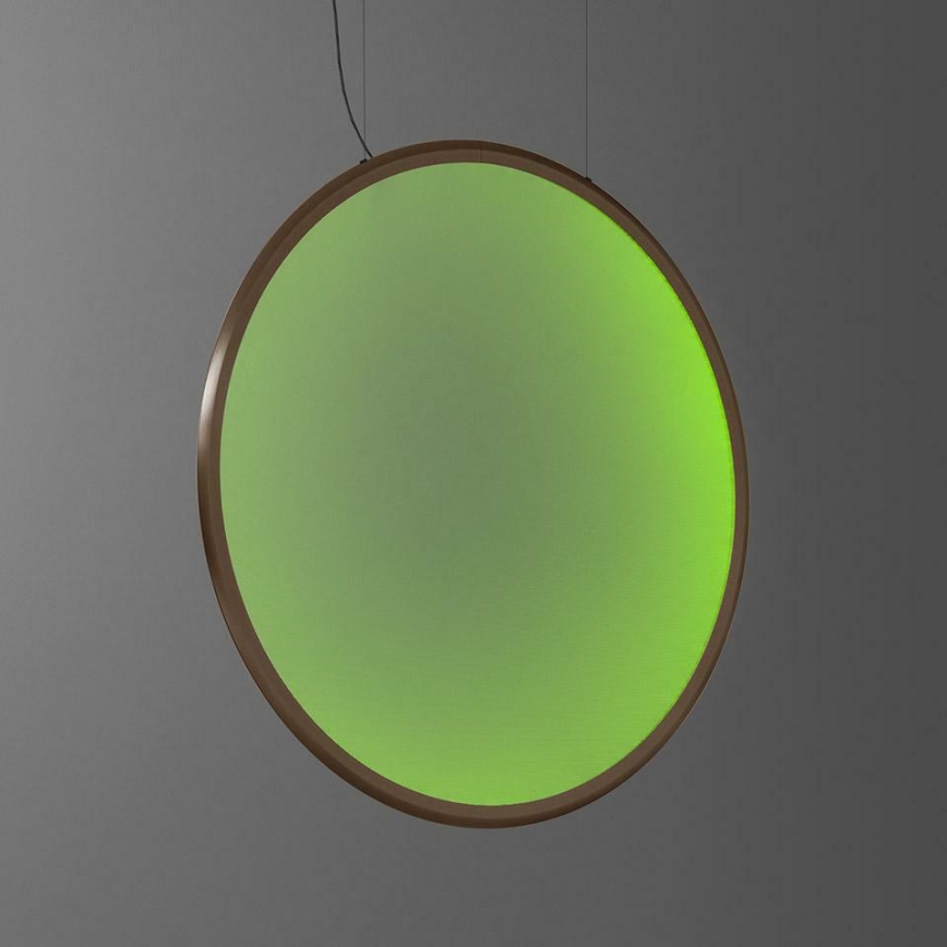 Artemide 1994360APP - Suspension filaire RGBW à intensité variable DISCOVERY LED/79W/230V 2700-6500K bronze