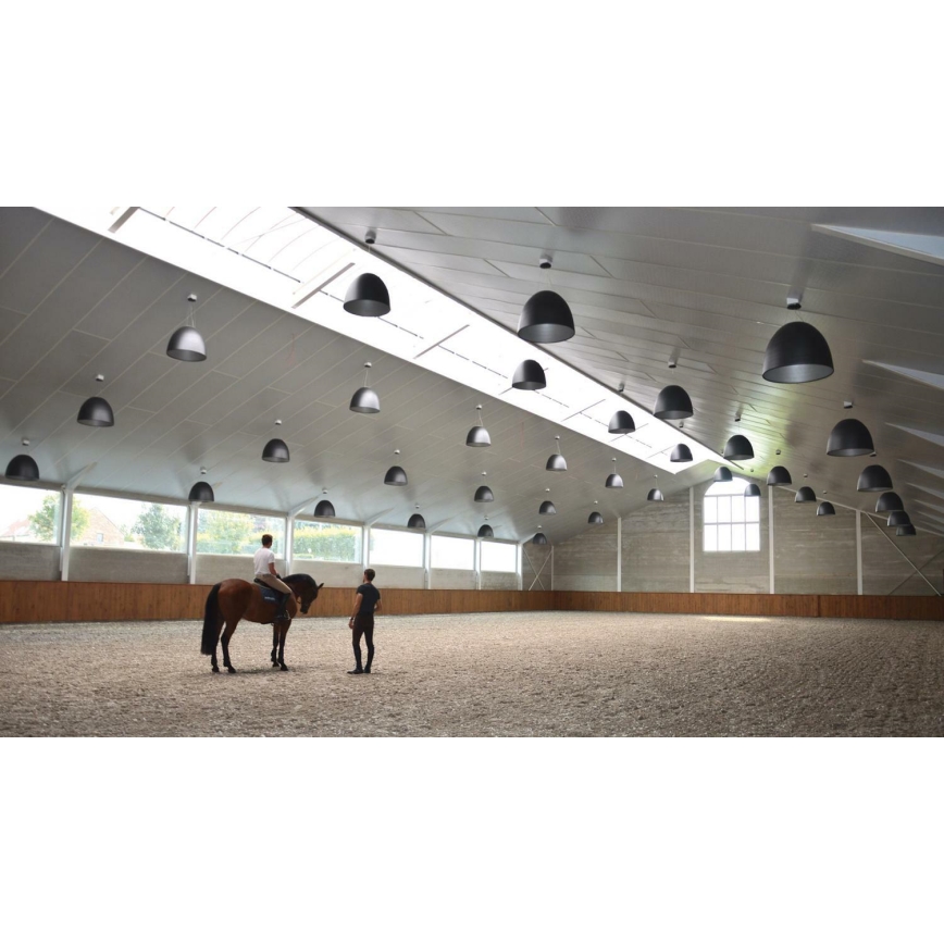 Artemide A243200 - Suspension filaire à intensité variable NUR LED/80W/230V 3000K d. 90 cm anthracite
