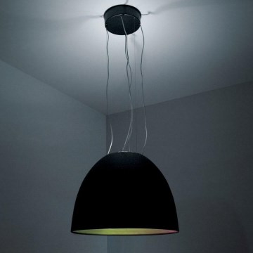 Artemide A243200 - Suspension filaire à intensité variable NUR LED/80W/230V 3000K d. 90 cm anthracite