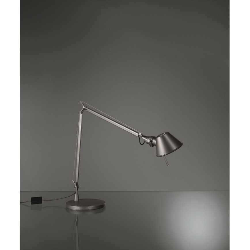 Artemide AR A015100+AR A003900 ENSEMBLE - Lampe de table LED à intensité variable TOLOMEO MIDI LED/9W/230V