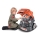 Atelier de réparation de voiture enfant 3xAAA + 1xCR2025 orange/gris