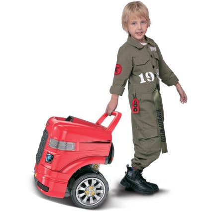 Atelier de réparation de voiture enfant 3xAAA + 1xCR2025 rouge