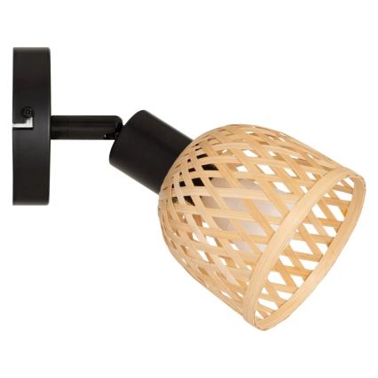 Atmosphera - Applique murale orientable LIO 1xE27/25W/230V bambou