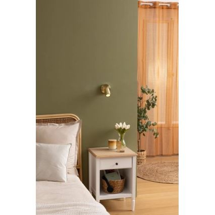 Atmosphera - Applique murale VICO 1xGU10/25W/230V dorée