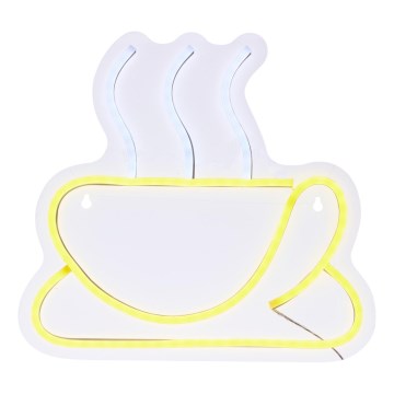 Atmosphera - Décoration murale néon LED CAFÉ LED/5V