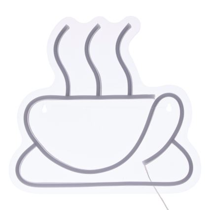 Atmosphera - Décoration murale néon LED CAFÉ LED/5V