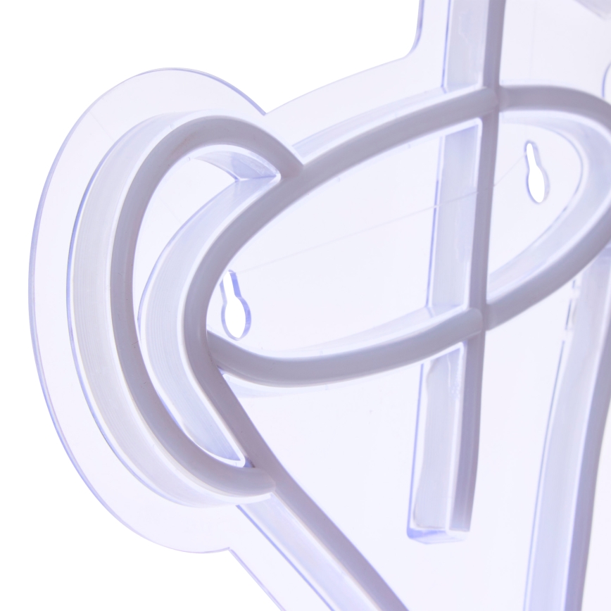 Atmosphera - décoration murale néon LED COCTAIL LED/5V