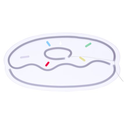 Atmosphera - Décoration murale néon LED DONUT LED/5V