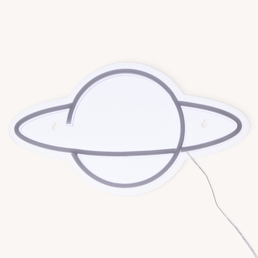 Atmosphera - décoration murale néon LED PLANET LED/5V