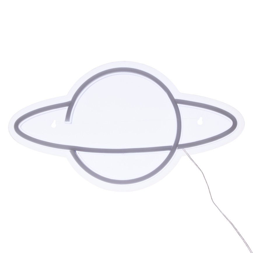 Atmosphera - décoration murale néon LED PLANET LED/5V