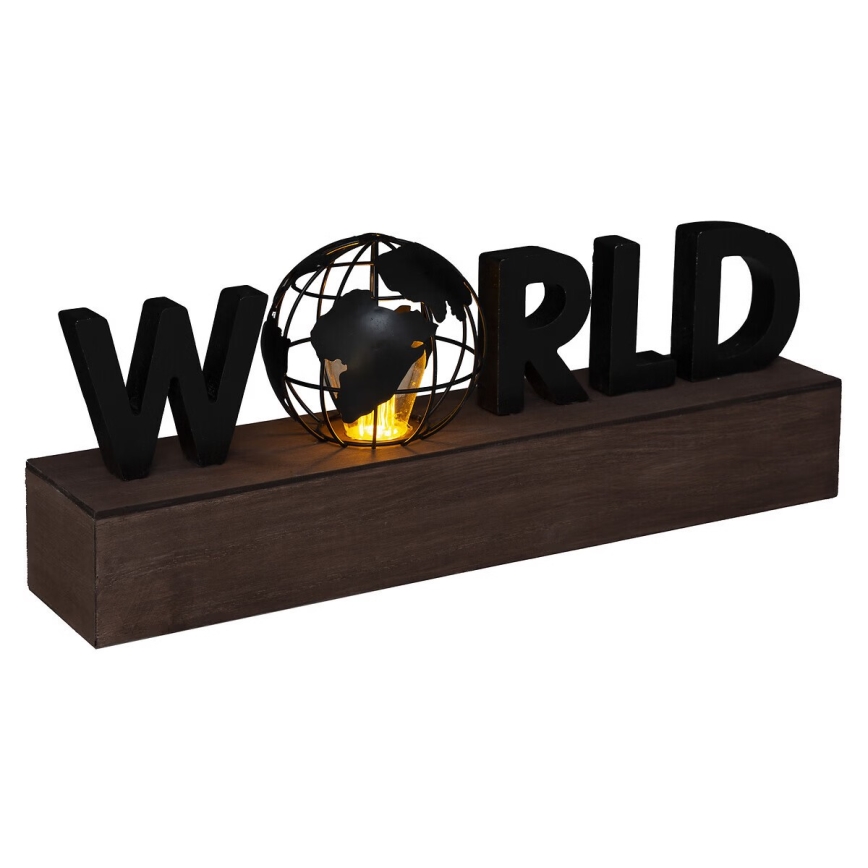 Atmosphera - Décoration WORLD LED/2xAAA