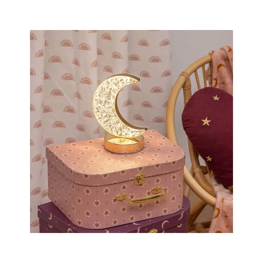 Atmosphera - Lampe de bureau LED pour enfants BELLA LED/3xAA