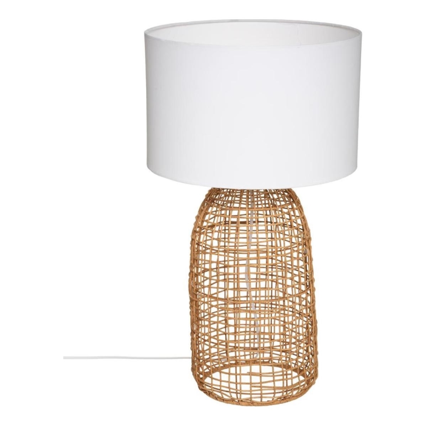 Atmosphera - Lampe de table KARLA 1xE27/25W/230V rotin