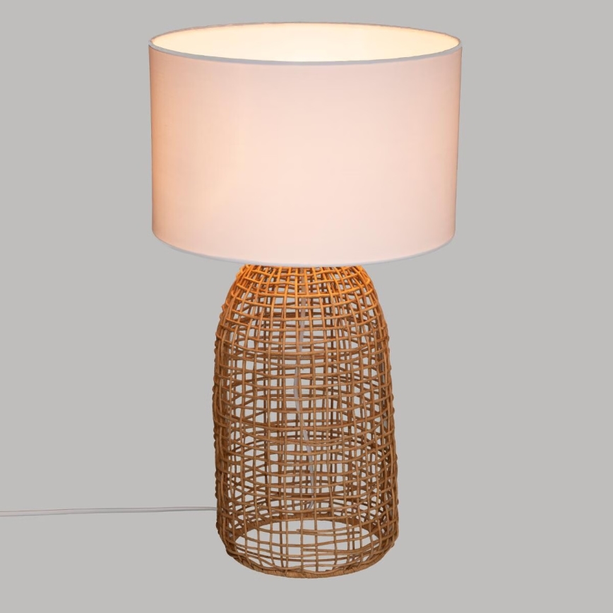 Atmosphera - Lampe de table KARLA 1xE27/25W/230V rotin