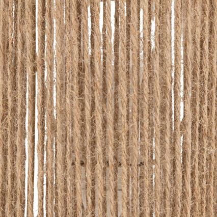 Atmosphera - Lampe de table KOBY 1xE14/40W/230V chanvre/noir