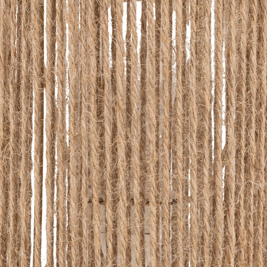 Atmosphera - Lampe de table KOBY 1xE14/40W/230V chanvre/noir