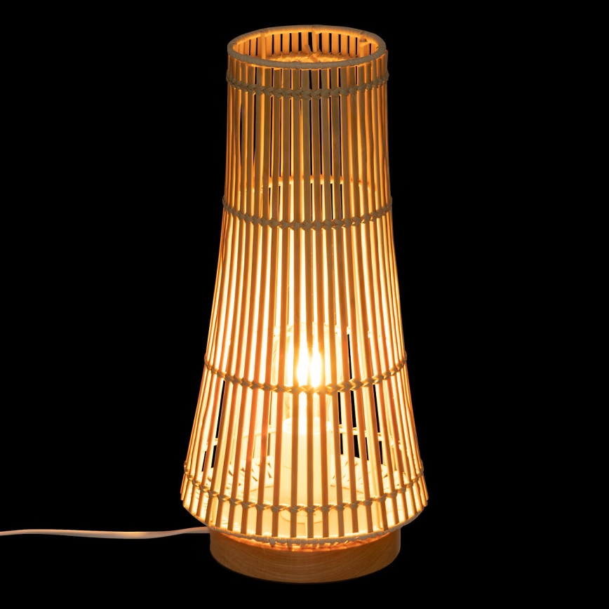 Atmosphera - Lampe de table MAHE 1xE27/25W/230V bambou