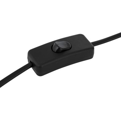 Atmosphera - Lampe de table MONIA 1xE14/60W/230V noire/blanche