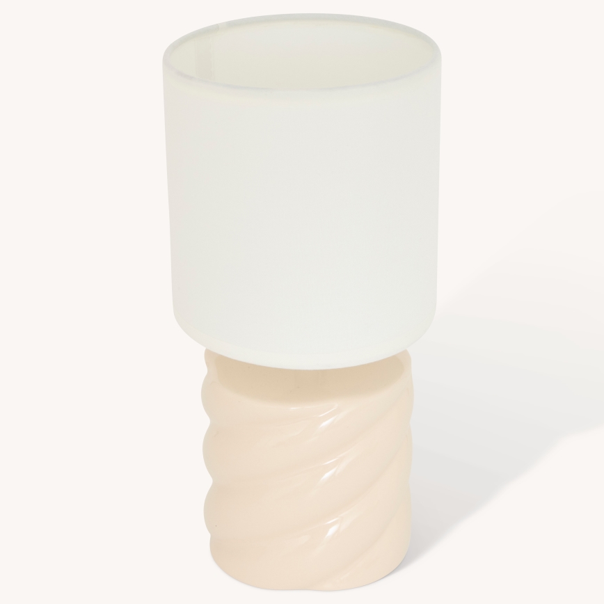 Atmosphera - Lampe de table NOLY 1xE14/40W/230V beige