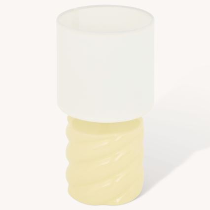 Atmosphera - Lampe de table NOLY 1xE14/40W/230V jaune