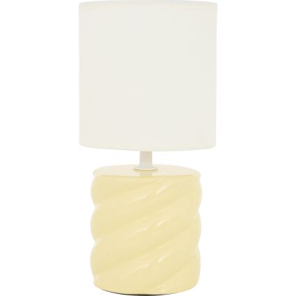 Atmosphera - Lampe de table NOLY 1xE14/40W/230V jaune