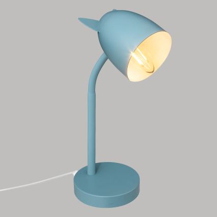 Atmosphera - Lampe de table pour enfant OREILLES 1xE14/40W/230V bleue
