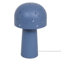 Atmosphera - Lampe de table pour enfant STARRY MUSHROOM 1xE14/25W/230V bleue