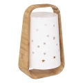Atmosphera - Lampe de table STARS 1xE14/40W/230V en bambou