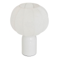 Atmosphera - Lampe de table TOBIE 1xE27/60W/230V blanche