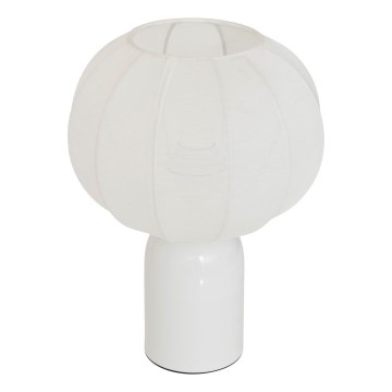 Atmosphera - Lampe de table TOBIE 1xE27/60W/230V blanche