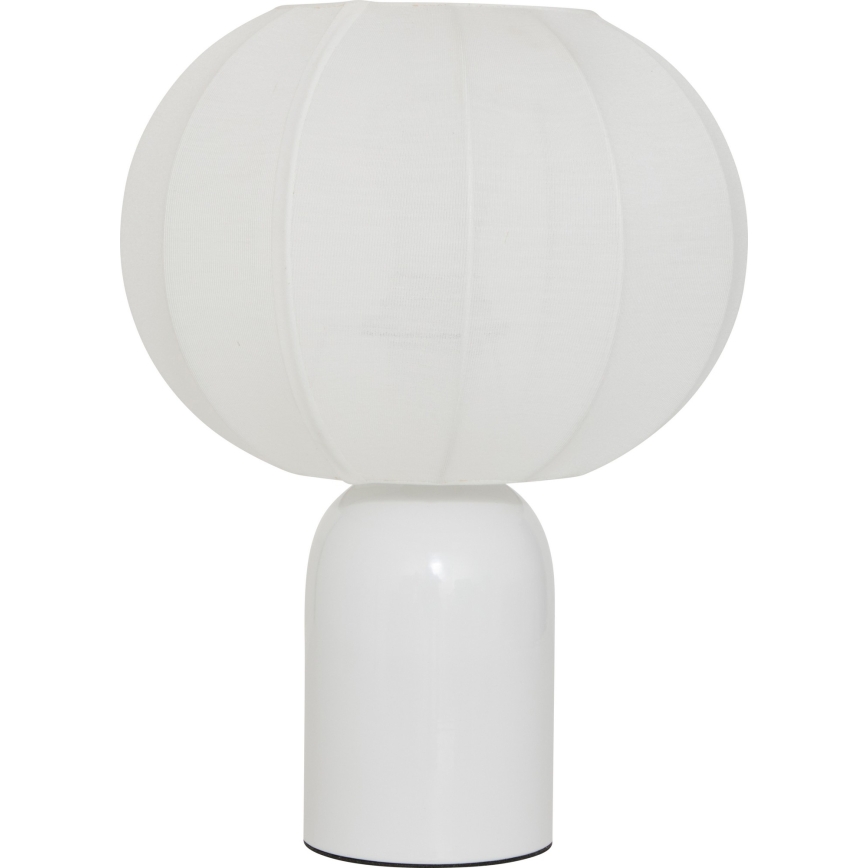 Atmosphera - Lampe de table TOBIE 1xE27/60W/230V blanche