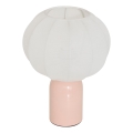 Atmosphera - Lampe de table TOBIE 1xE27/60W/230V rose