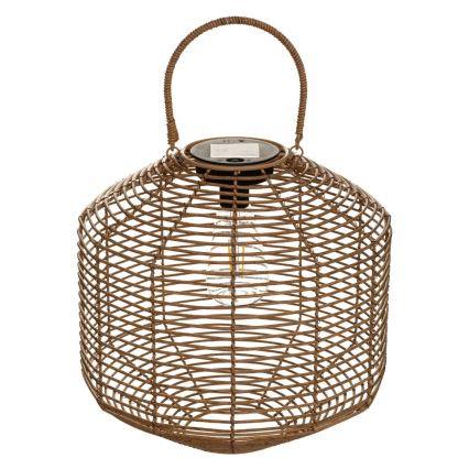 Atmosphera - Lampe solaire CUBA LED/1,2V IP44 rotin