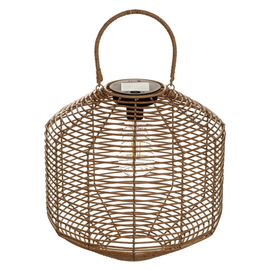 Atmosphera - Lampe solaire CUBA LED/1,2V IP44 rotin