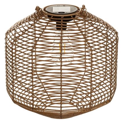 Atmosphera - Lampe solaire CUBA LED/1,2V IP44 rotin