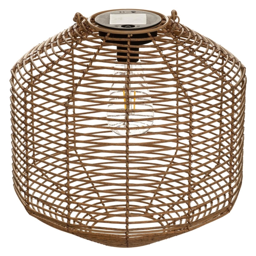 Atmosphera - Lampe solaire CUBA LED/1,2V IP44 rotin