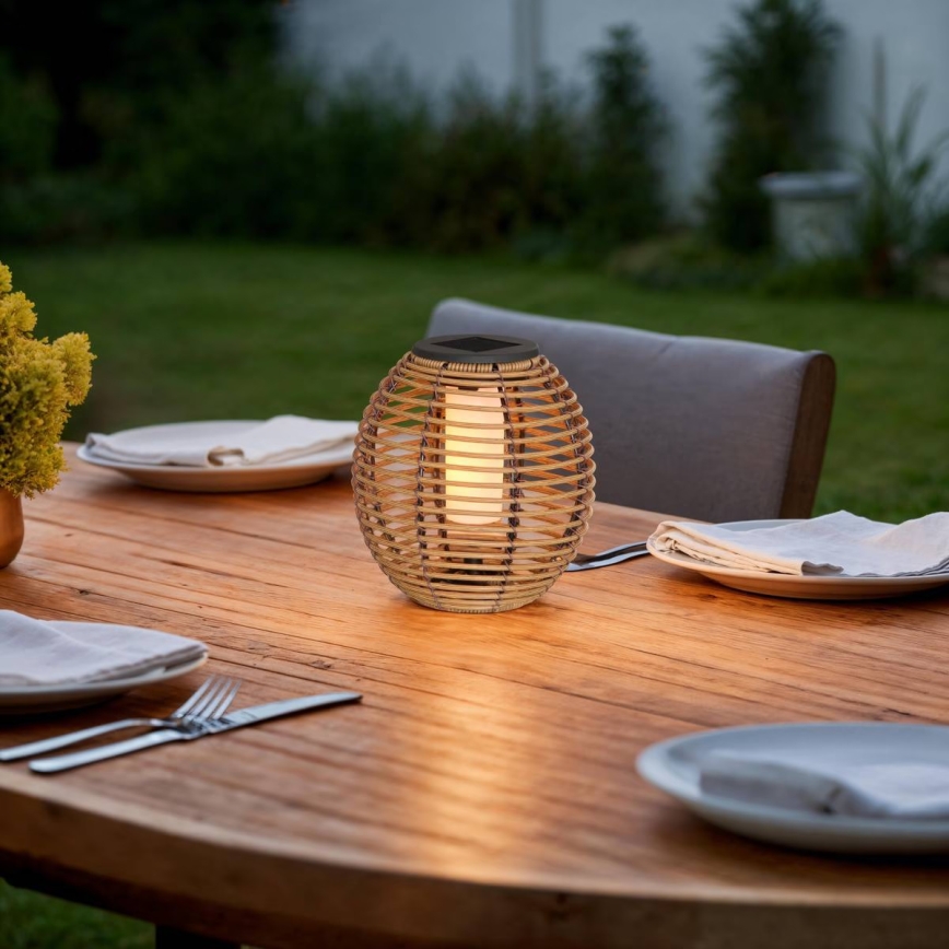 Atmosphera - Lampe solaire LED CUBA LED/1,2V 800 mAh IP44