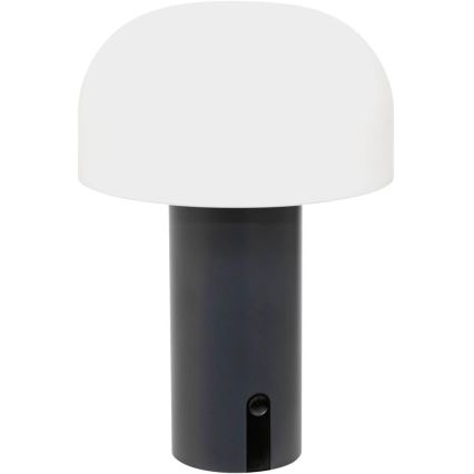 Atmosphera - LED Rechargeable extérieur tactile lampe de table JANY LED/3,7V 22 cm 2200 mAh IP44 noir