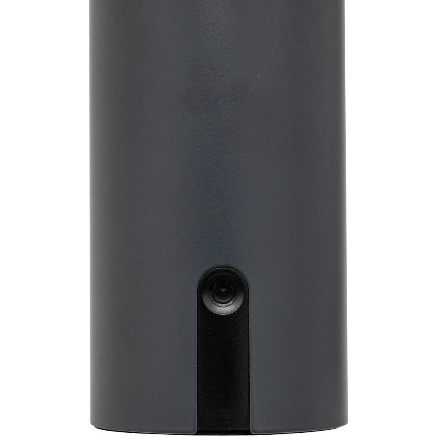 Atmosphera - LED Rechargeable extérieur tactile lampe de table JANY LED/3,7V 22 cm 2200 mAh IP44 noir