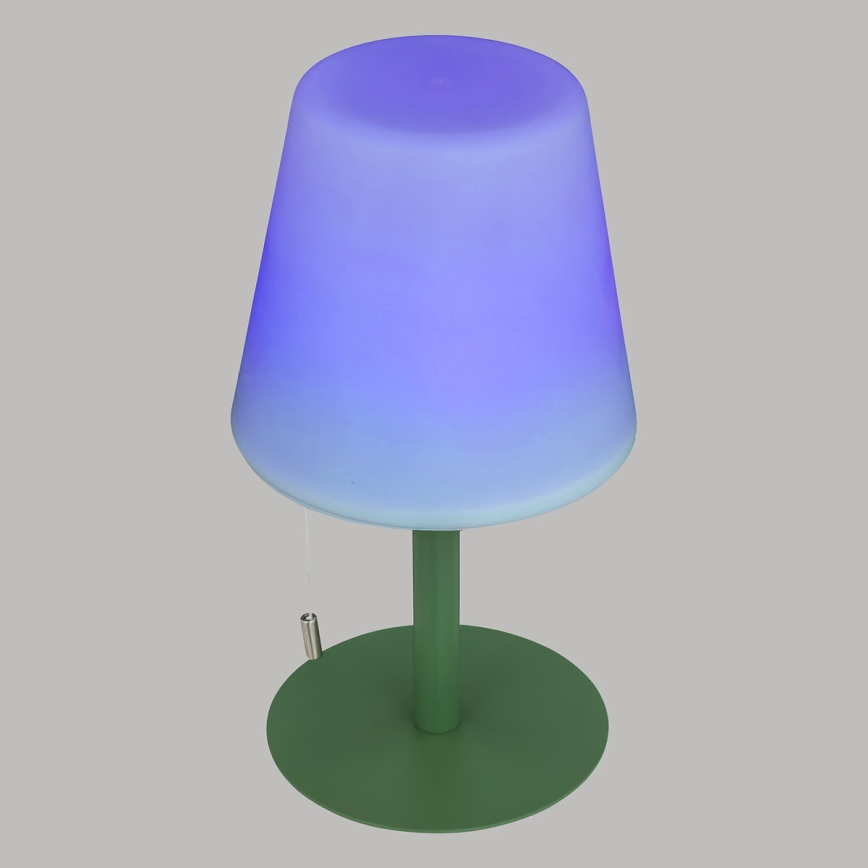 Atmosphera - LED RGBW Rechargeable extérieur lampe de table ZACK LED/3,7V 1200 mAh IP44 vert